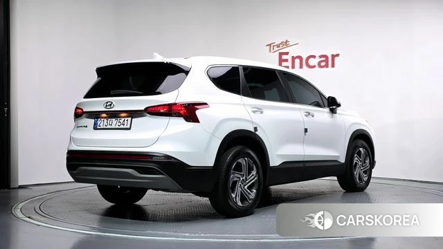 Hyundai The New Santa Fe 2022 Белый из Кореи