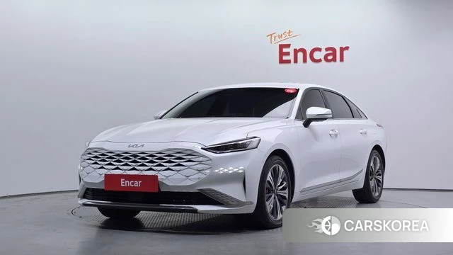 Kia K8 Hybrid 2023 Белый из Кореи