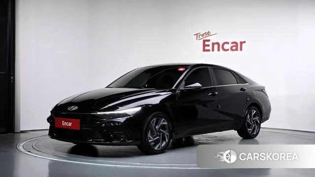 Hyundai The New Avante (CN7) 2024 Черный из Кореи