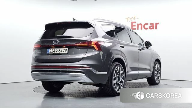 Hyundai The New Santa Fe 2021 Серый из Кореи