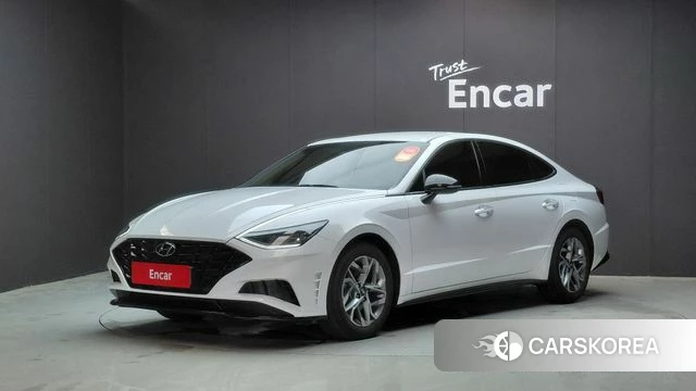 Hyundai Sonata (DN8) 2022 Белый из Кореи