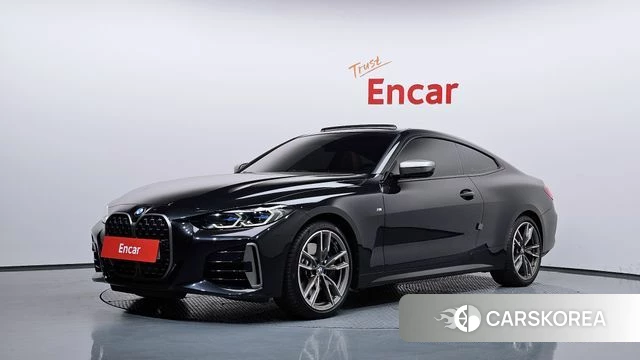BMW 4 Series (G22) 2023 Черный из Кореи