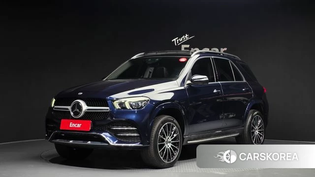 Mercedes-Benz GLE-Class W167 2022 Синий из Кореи