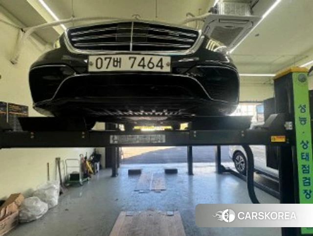 Mercedes-Benz S-Class W222 2018 Черный из Кореи