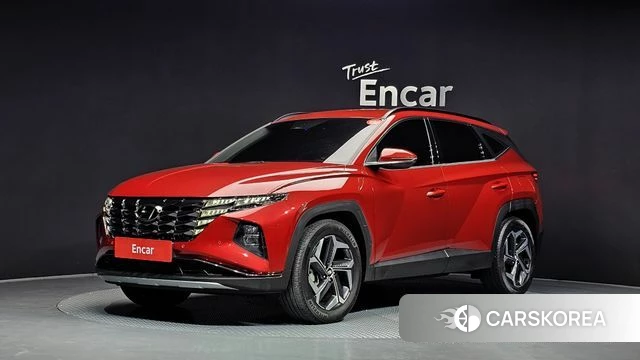Hyundai Tucson (NX4) 2021 Красный из Кореи