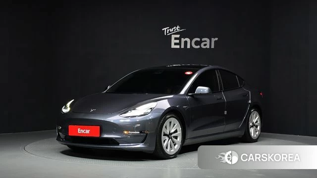 Tesla Model 3 2022 Серый из Кореи