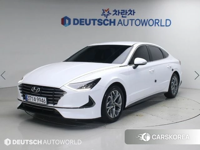 Hyundai Sonata (DN8) 2022 Белый из Кореи