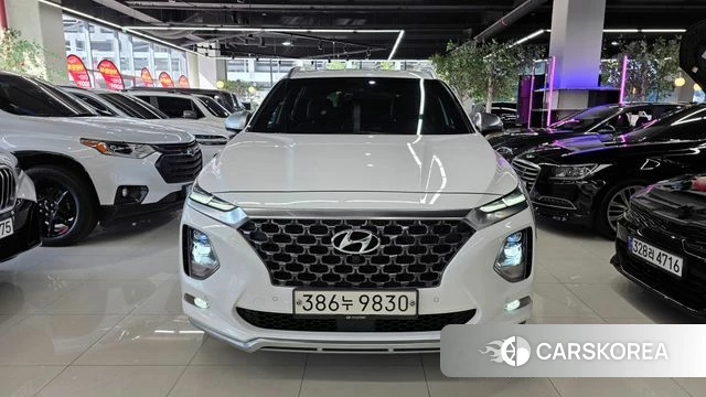 Hyundai Santa Fe TM 2020 Белый из Кореи