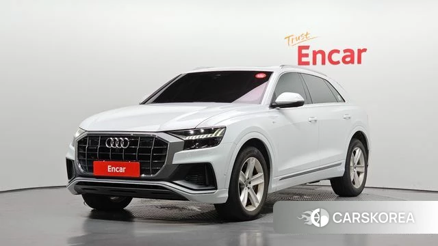 Audi Q8 (4M) 2021 Белый из Кореи