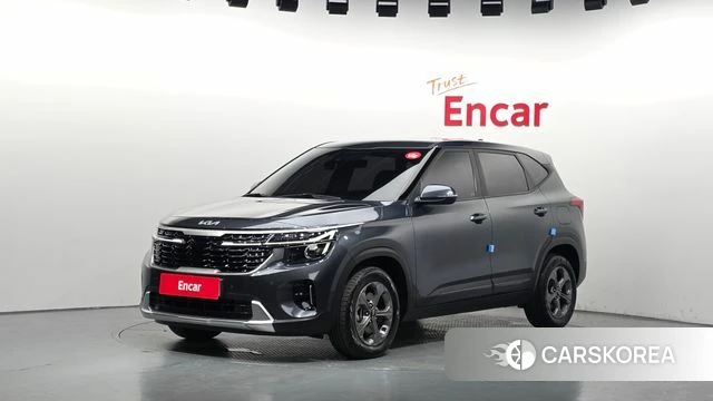 Kia The New Seltos 2022 Серый из Кореи