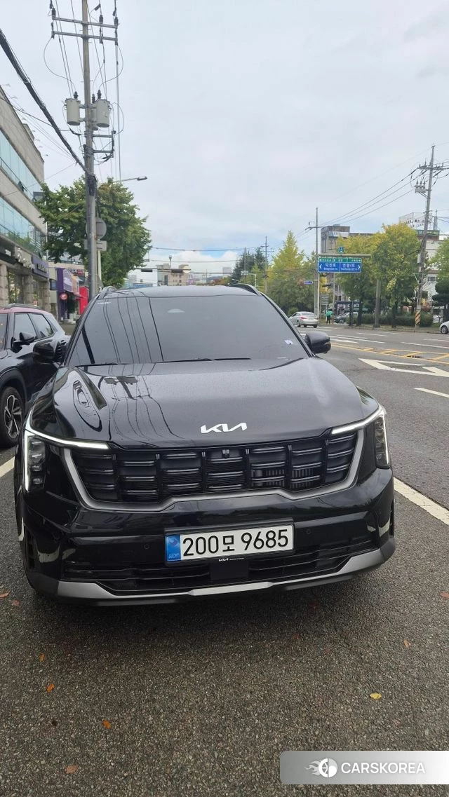 Kia The New Sorento 4th Generation 2025 Черный из Кореи