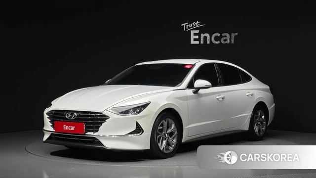 Hyundai Sonata (DN8) 2022 Белый из Кореи
