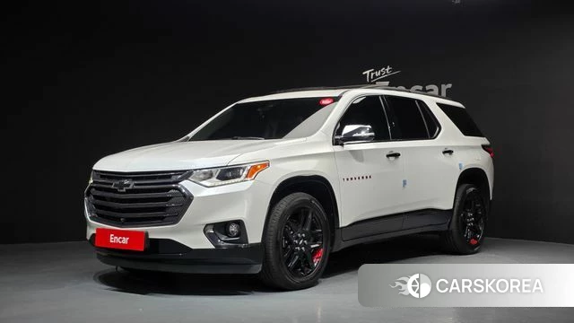 Chevrolet (GM Daewoo) Traverse 2020 Белый из Кореи