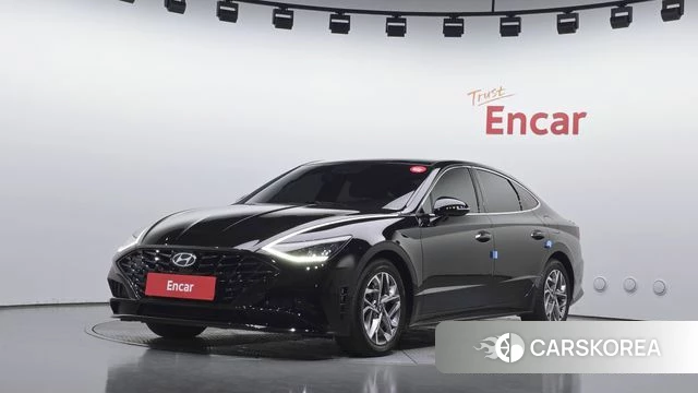 Hyundai Sonata (DN8) 2021 Черный из Кореи