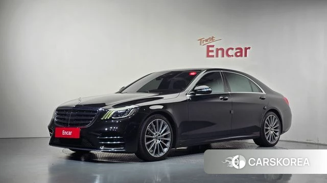 Mercedes-Benz S-Class W222 2018 Черный из Кореи