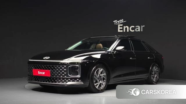 Hyundai Grandeur (GN7) 2024 Черный из Кореи