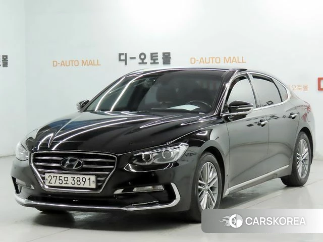 Hyundai Grandeur IG 2018 Черный из Кореи