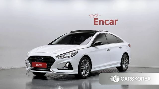 Hyundai Sonata New Rise 2018 Белый из Кореи
