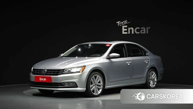 Volkswagen The New Passat 2018 Серебристо-серый из Кореи