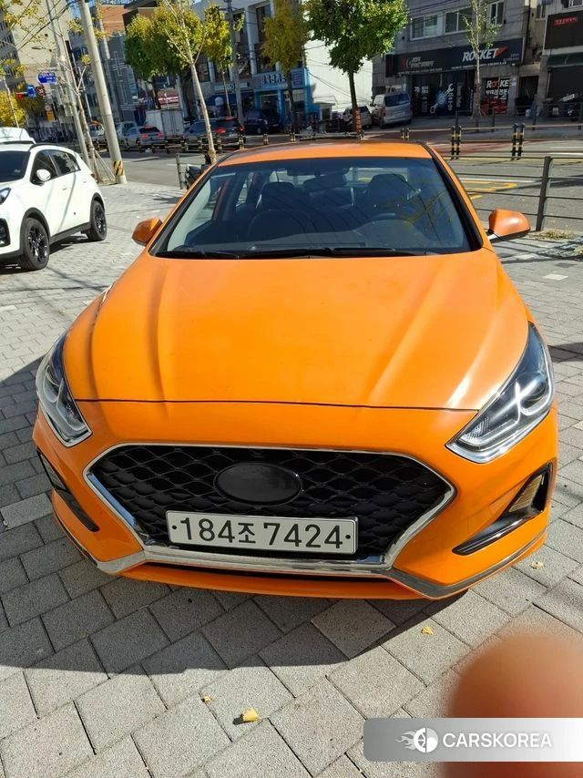 Hyundai Sonata New Rise 2020 Оранжевый из Кореи