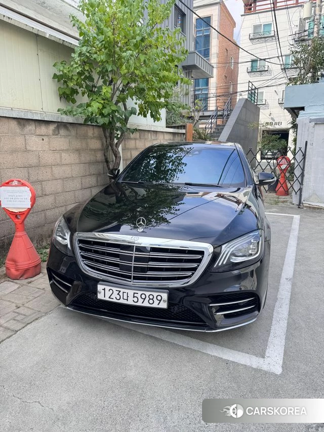 Mercedes-Benz S-Class W222 2020 Черный из Кореи