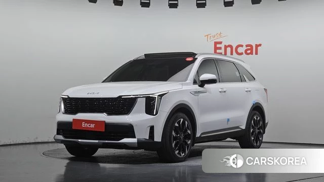 Kia The New Sorento 4th Generation 2023 Белый из Кореи