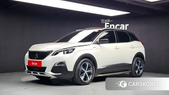 Peugeot 3008 second generation 2019 Белый из Кореи