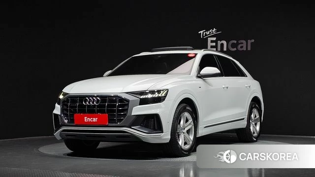 Audi Q8 (4M) 2020 Белый из Кореи