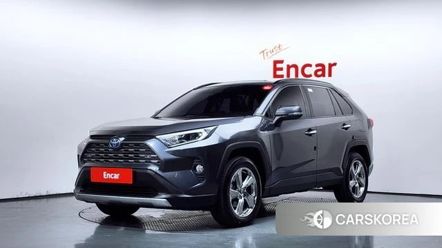 Toyota RAV4 5th Generation 2021 Серый из Кореи