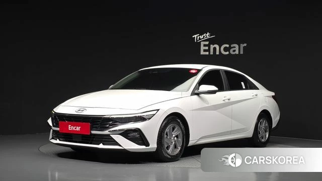 Hyundai The New Avante (CN7) 2023 Белый из Кореи