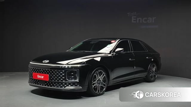 Hyundai Grandeur Hybrid (GN7) 2023 Черный из Кореи