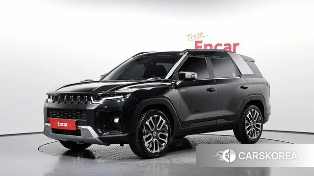 Ssangyong Torres 2023 Черный из Кореи