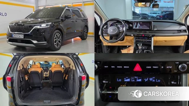 Kia Carnival 4th generation 2021 Черный из Кореи