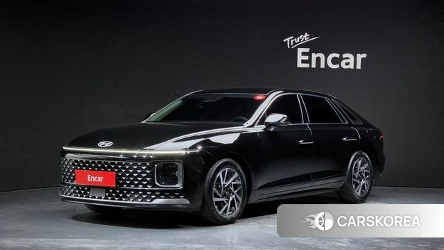 Hyundai Grandeur (GN7) 2023 Черный из Кореи