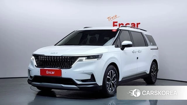 Kia Carnival 4th generation 2021 Белый из Кореи