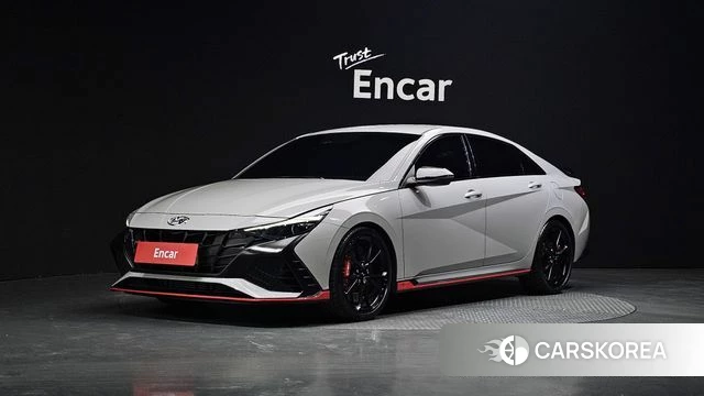 Hyundai Avante (CN7) 2022 Серый из Кореи