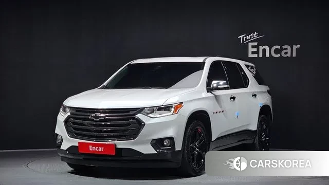 Chevrolet (GM Daewoo) Traverse 2021 Белый из Кореи