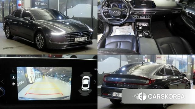 Hyundai Sonata (DN8) 2019 Серый из Кореи