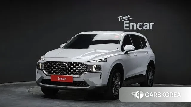 Hyundai The New Santa Fe 2022 Белый из Кореи