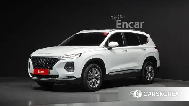 Hyundai Santa Fe TM 2020 Белый из Кореи