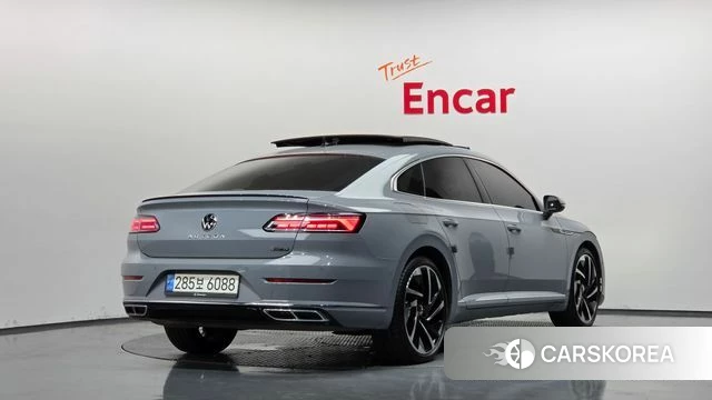 Volkswagen Arteon 2022 Небесно-голубой из Кореи