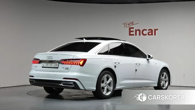 Audi A6 (C8) 2019 Белый из Кореи