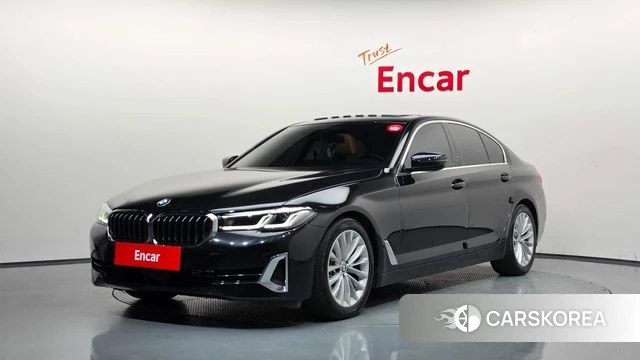BMW 5 Series (G30) 2020 Черный из Кореи