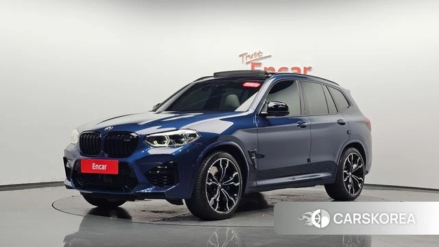 BMW X3M (G01) 2021 Синий из Кореи