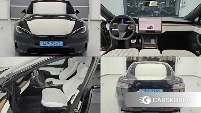 Tesla Model S 2026 Серый из Кореи