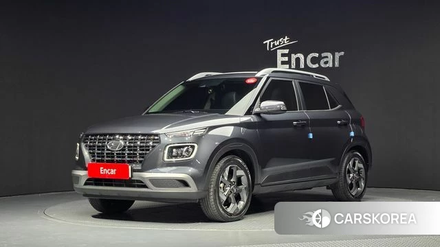 Hyundai Venue 2020 Черный из Кореи