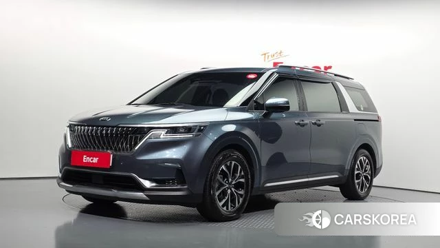 Kia Carnival 4th generation 2020 Небесно-голубой из Кореи, фото 2