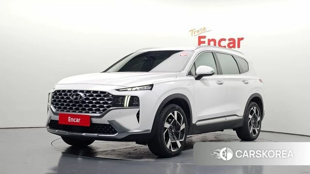 Hyundai The New Santa Fe 2021 Белый из Кореи