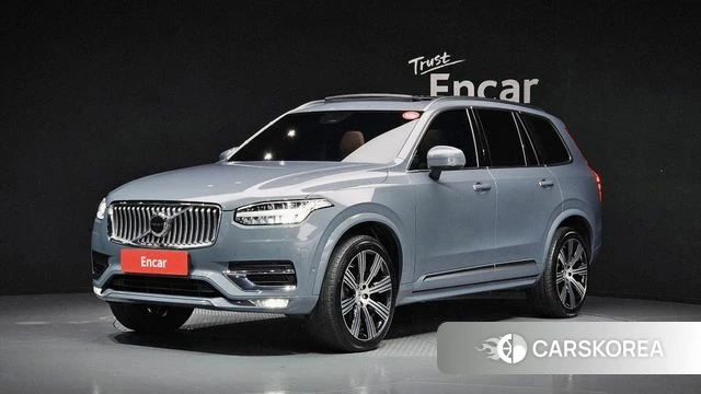 Volvo XC90 second Generation 2023 Небесно-голубой из Кореи