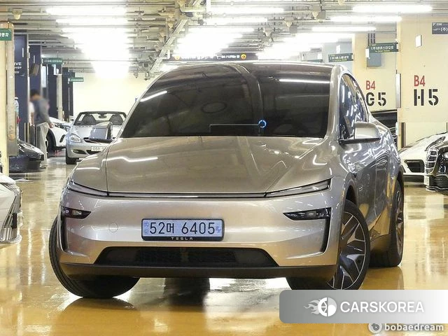 Tesla Model Y 2026 Серебряный из Кореи